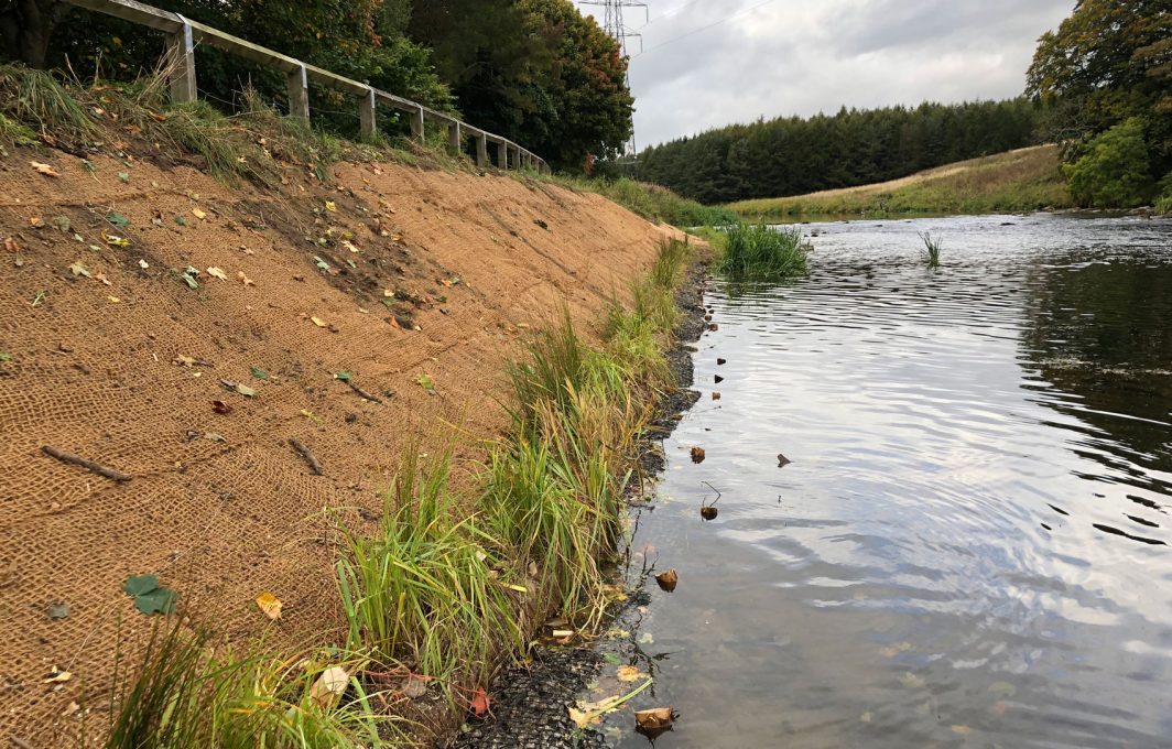 how coir mat can be used in controlling soil erosion