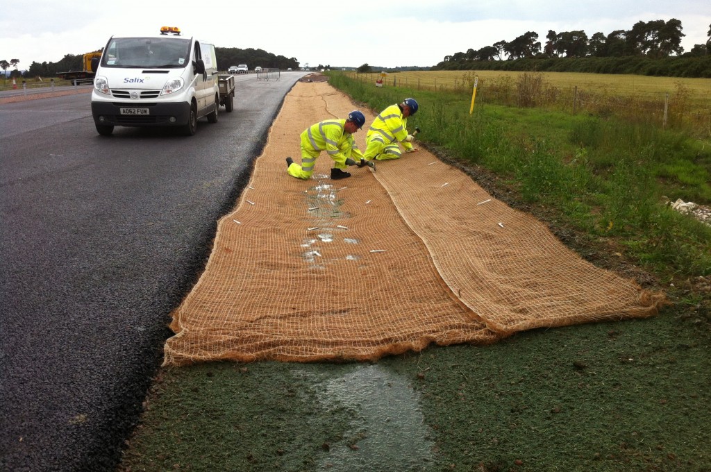 Vietnam soil erosion control coir mat for export - COCO HITECH