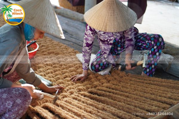 Vietnam soil erosion control coir mat