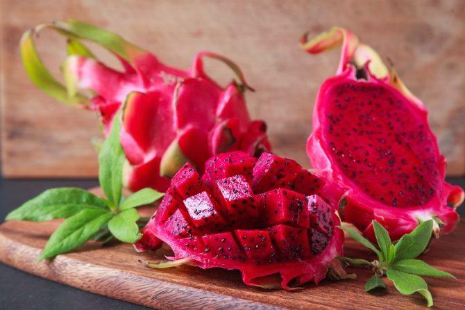 Red flesh dragon fruit