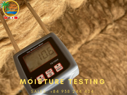 COIR FIBER MOISTURE TESTING 