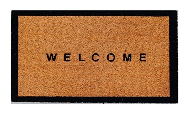 Coir entrance mat