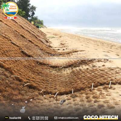 COIR MAT FOR COASTAL EROSION