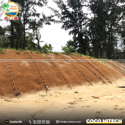 COIR MAT FOR COASTAL EROSION