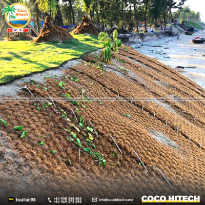 COIR MAT FOR COASTAL EROSION