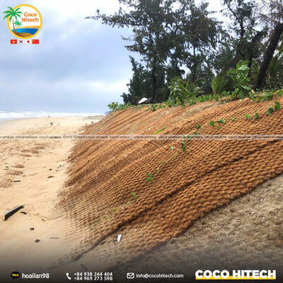 COIR MAT FOR COASTAL EROSION