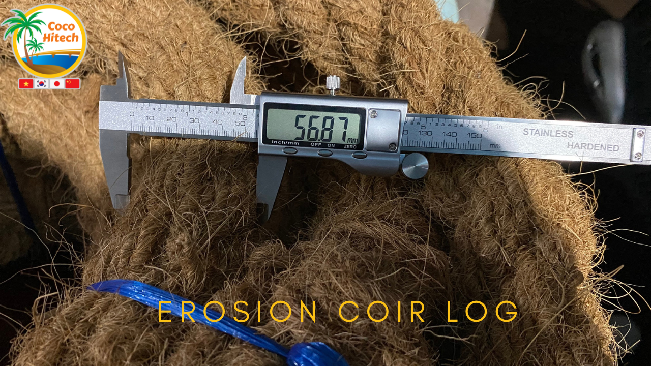 COIR LOG EROSION CONTROL PRODUCTION COCO HITECH COCO HITECH