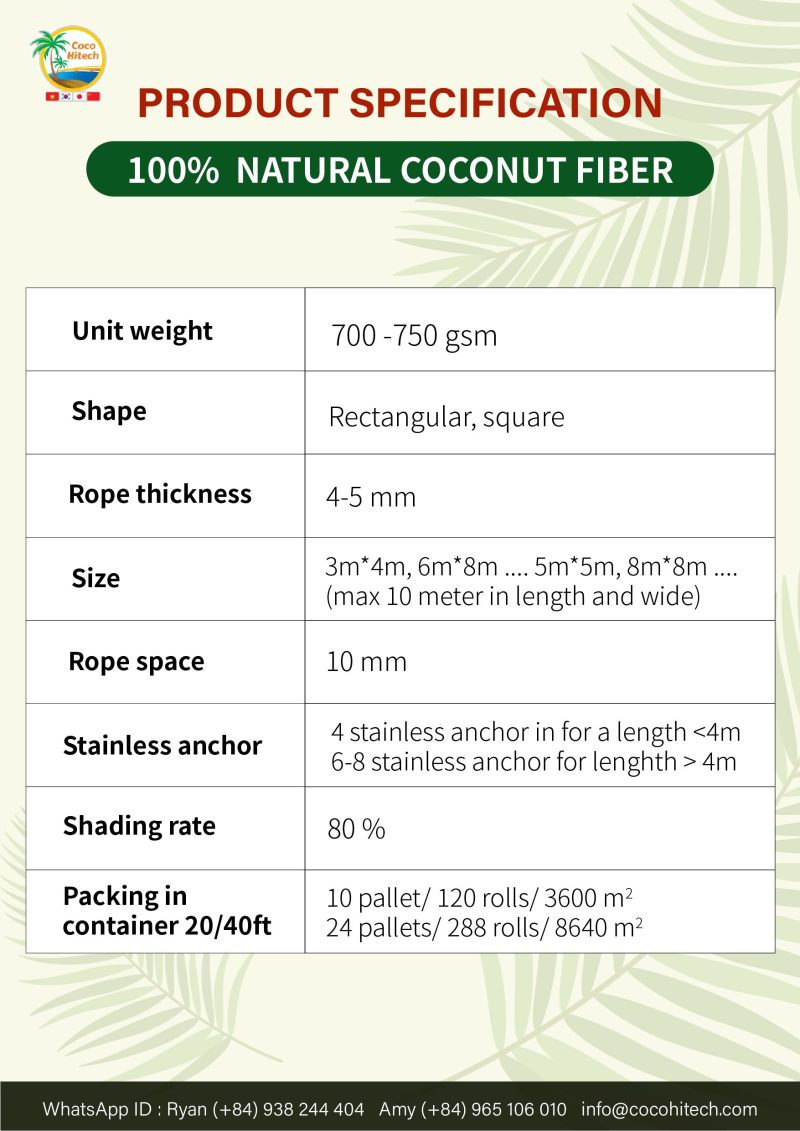 DOES COIR SHADE SAIL WORK? COCO HITECH