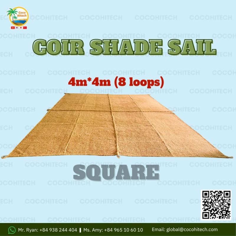 COIR FIBER SHADE SAIL