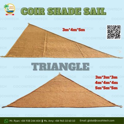 COIR FIBER SHADE SAIL