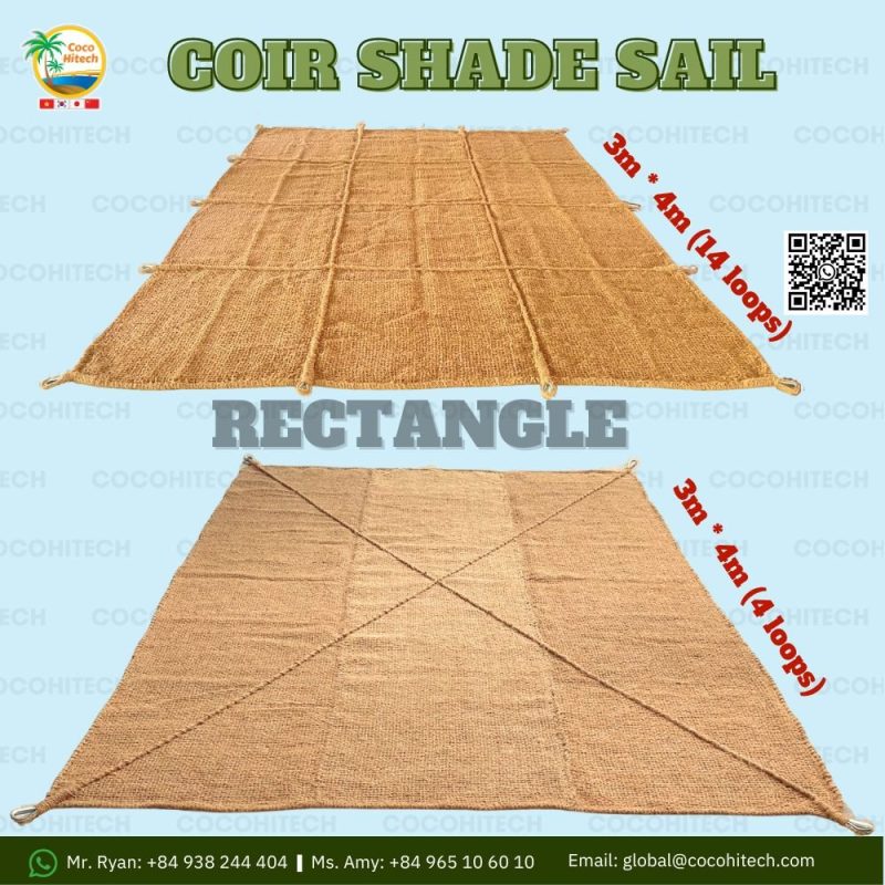 COIR FIBER SHADE SAIL