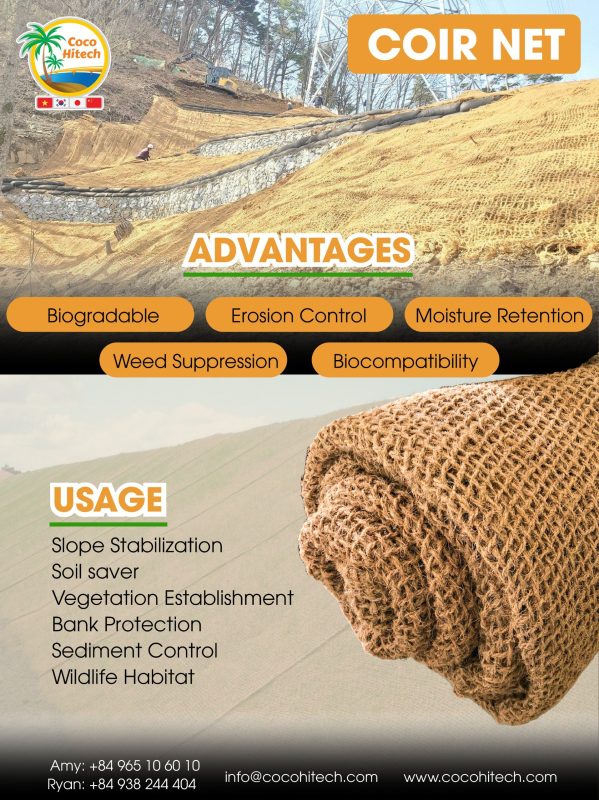 EROSION COIR NET