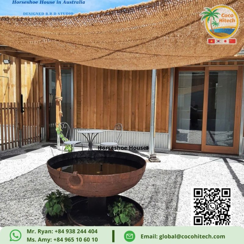 COIR SHADE SAIL used in Australia