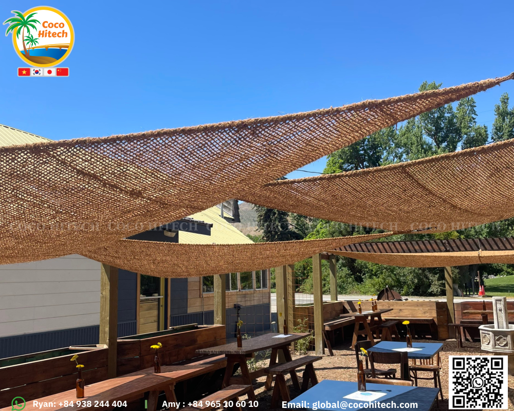 TRIANGLE COIR SHADE SAIL