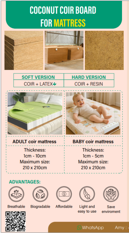 COIR BOARD FOR BEDDING