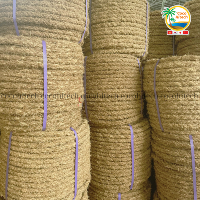 cuerda de fibra de coco para el cultivo de mejillones