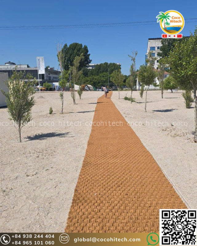 COIR MAT ON THE BEACH (1)