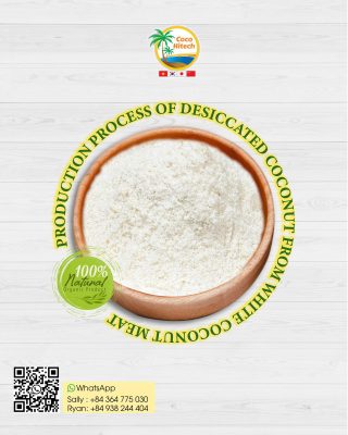 How to make desiccated coconut