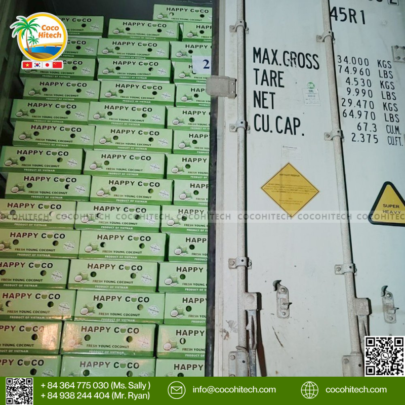 FRESH COCONUT LOADING