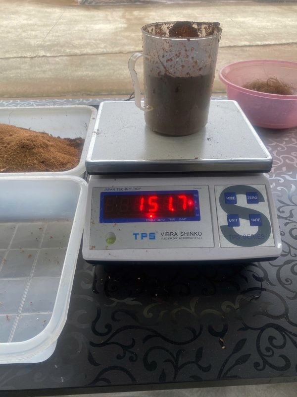 COCO PEAT BLOCK TESTING (5)