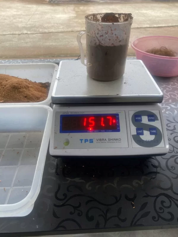 COCO PEAT BLOCK TESTING (5)