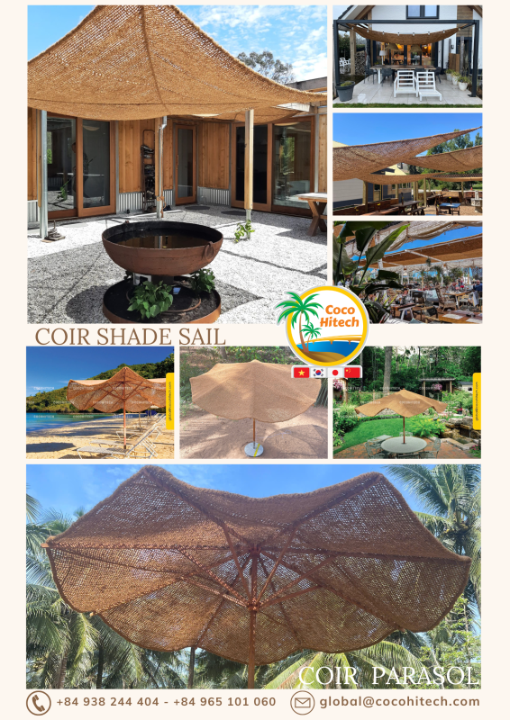 COIR FIBER SHADE SAIL