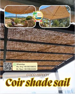COIR FIBER SHADE SAIL