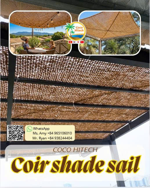 COIR FIBER SHADE SAIL