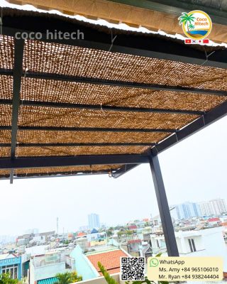 coir fiber shade sail 2