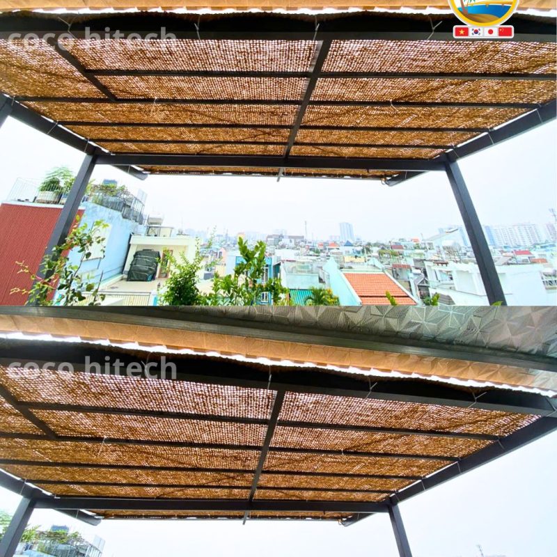 coir fiber shade sail