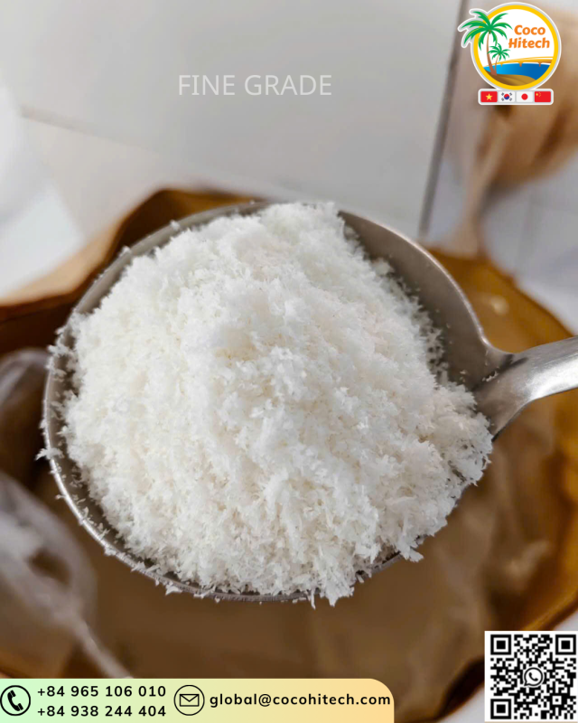 fine grade desiccated coconut powder 
