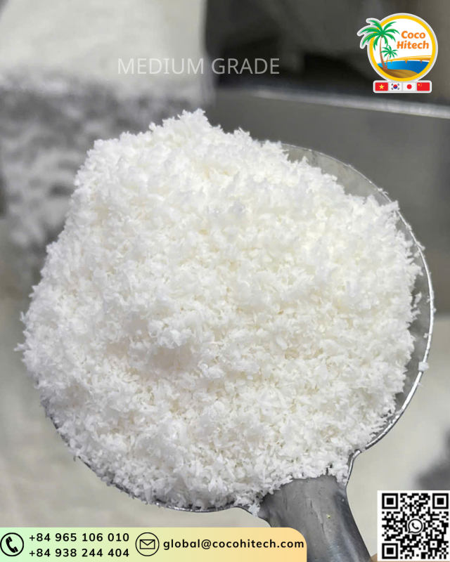 fine grade desiccated coconut powder