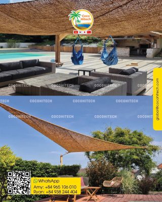 NATURAL COIR SHADE SAIL