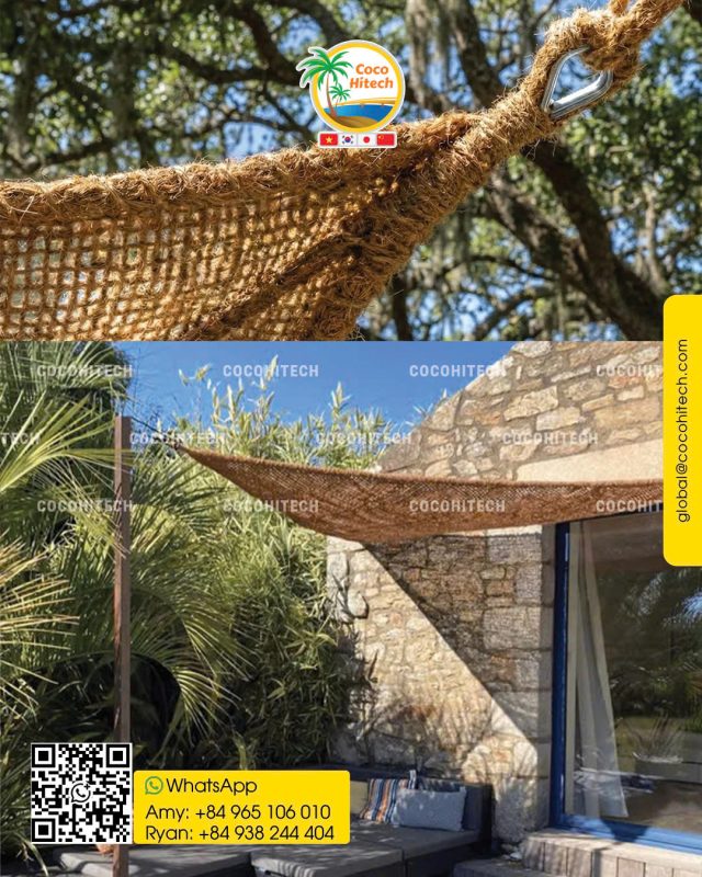 NATURAL COIR SHADE SAIL