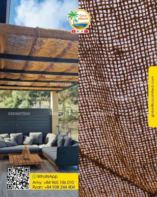 NATURAL COIR SHADE SAIL