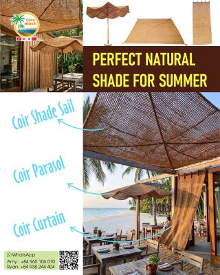 NATURAL COIR SHADE SAIL
