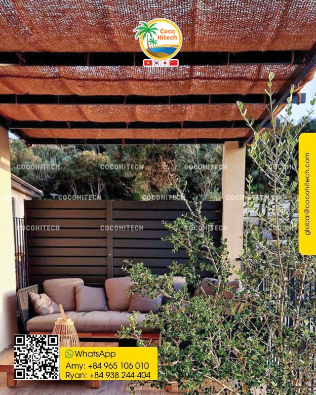 NATURAL COIR SHADE SAIL