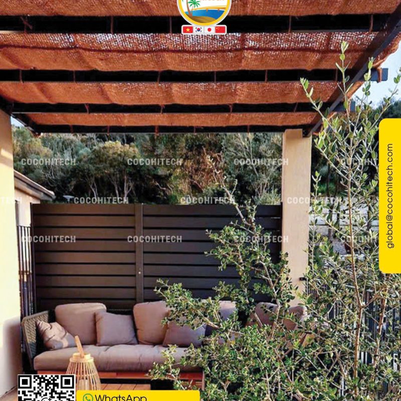 NATURAL COIR SHADE SAIL