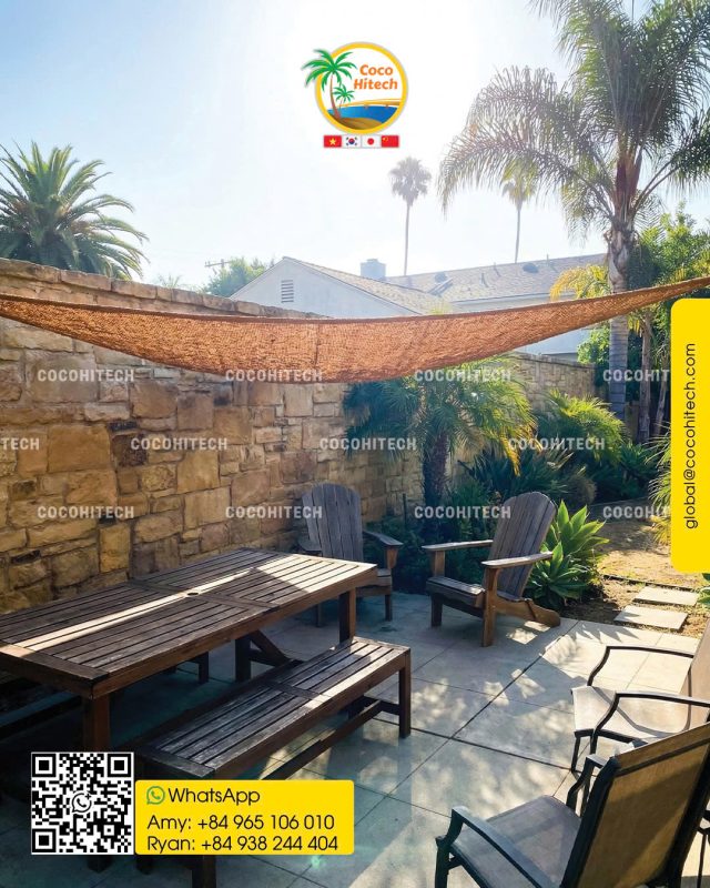 COIR FIBER SHADE SAIL