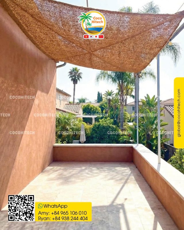 COIR FIBER SHADE SAIL