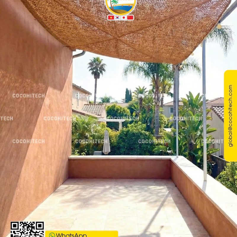 COIR FIBER SHADE SAIL