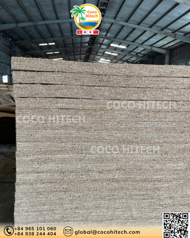 coconut coir fiber layer