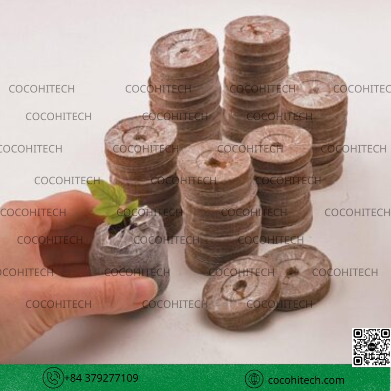 viên nén ươm hạt mụn dừa kích mầm tiện lợi tại nhà