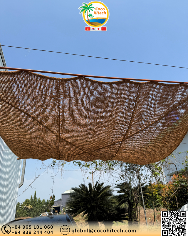 COCONUT FIBER SHADE SAIL