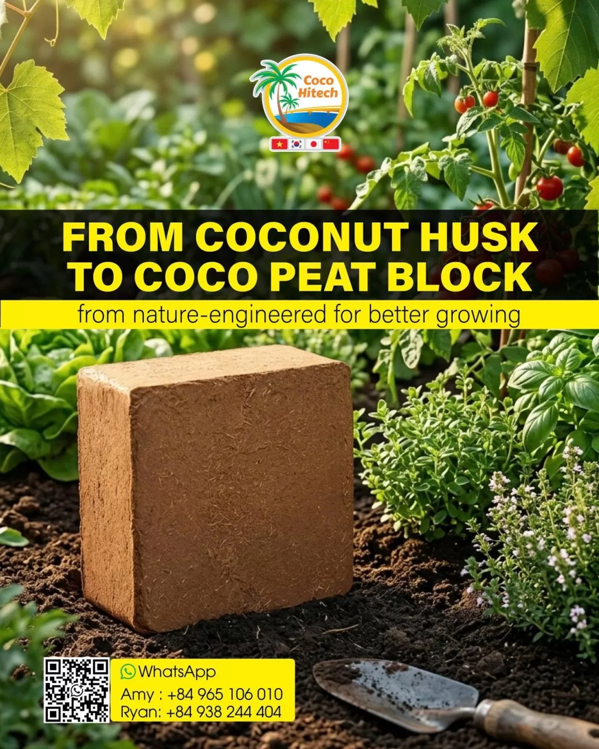 COCO PEAT BLOCK
