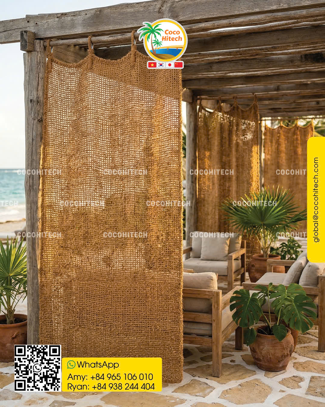 COCONUT COIR CURTAIN