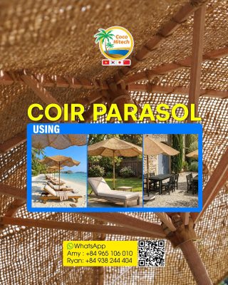 COIR FIBER PARASOL