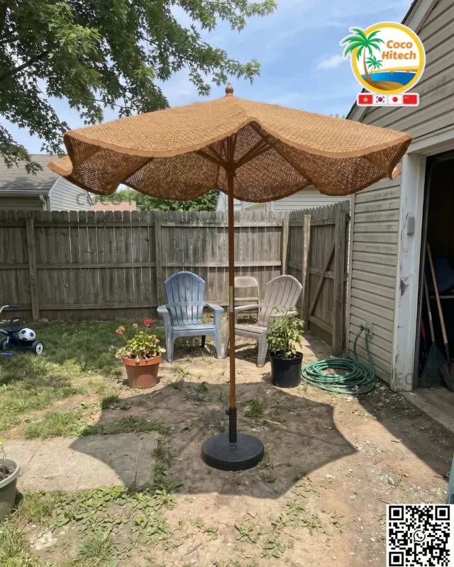 COIR FIBER PARASOL