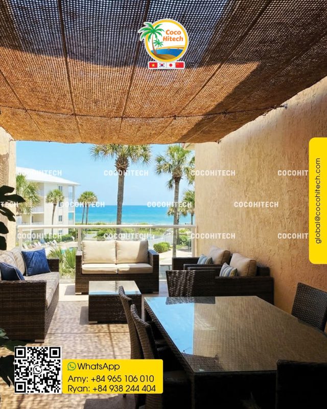 COIR FIBER SHADE SAIL