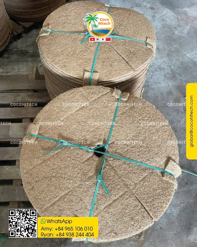 coir fiber mulch mat